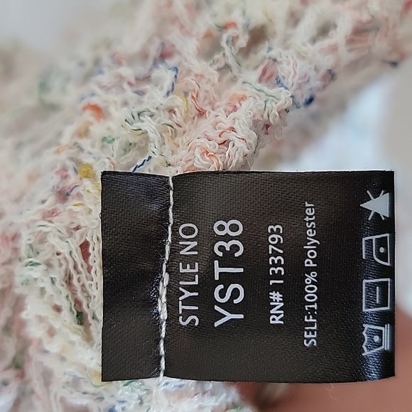 Pol rainbow confetti cardigan - Picture 6 of 8